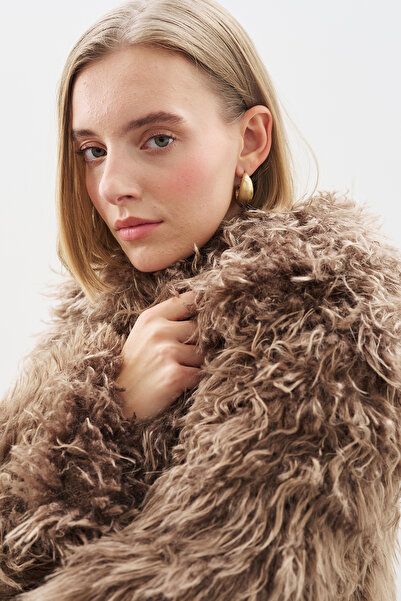 Manuka Mara Fur Coat Brown