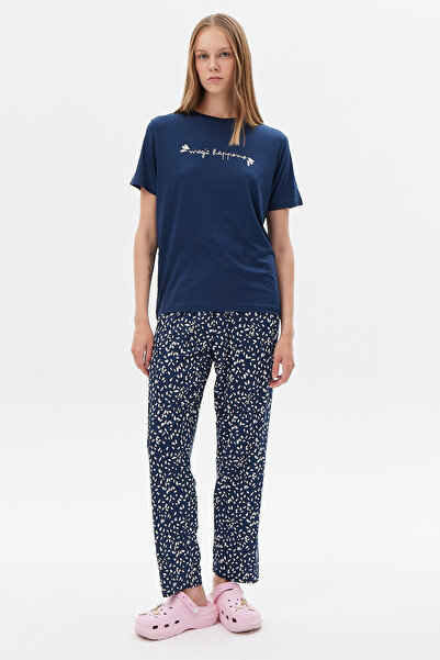 PAULMARK Γυναικεία κοντομάνικη πιτζάμα σετ