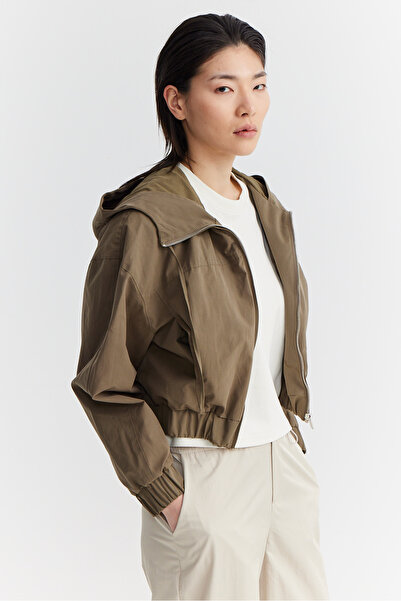 PAULMARK Women's Hooded Slim Coat