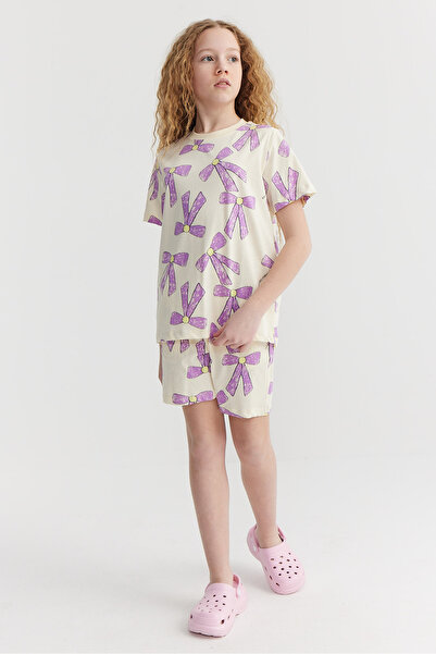 PAULMARK Σετ πιτζάμες για κορίτσια με τύπωμα με σορτς