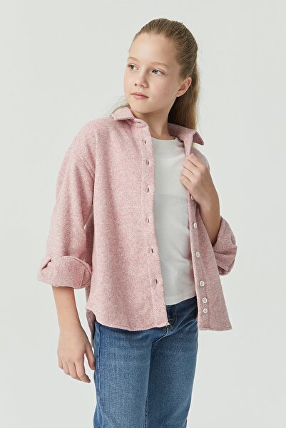 PAULMARK Κοριτσίστικο πουκάμισο υλικούχου υφάσματος