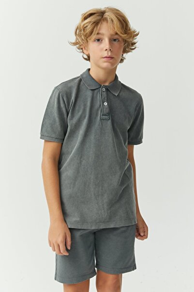 PAULMARK Boy's Polo Neck T-shirt