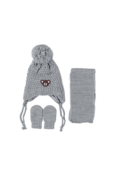 Buqete Baby Boy Beanie Bandana Gloves 3-Piece Set