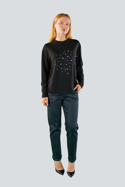 IDYL Rhinestone Sweatshirt