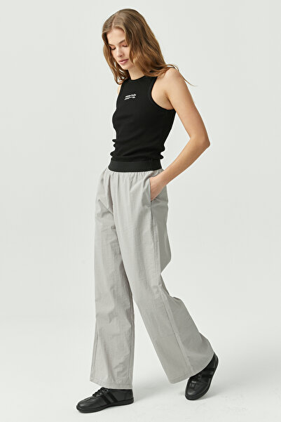 PAULMARK Women's Elastic Waist Trousers