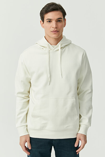 PAULMARK Hooded Kangaroo Pocket Sweat Top