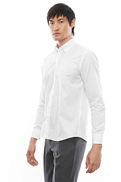 PAULMARK Πουκάμισο με κουμπιά στο γιακά