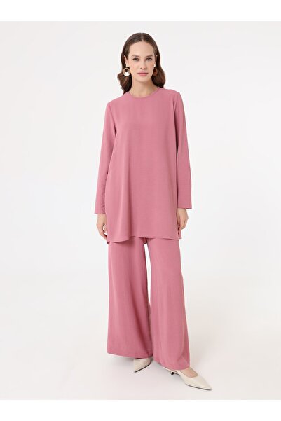 Refka Aerobin Basic Туніка та штани, комплект - Темно-рожевий -