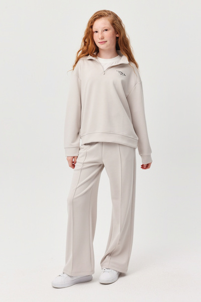 PAULMARK Pantaloni de sport pentru fete cu talie elastică