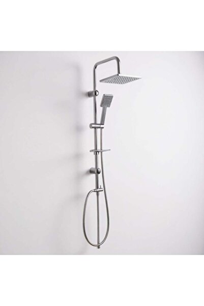 STARK Modern Square Chrome Shower Riser -