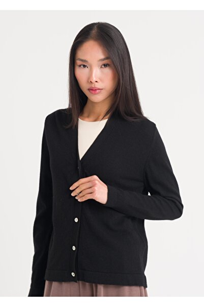 Armağan Cardigan scurt cu decolteu în V