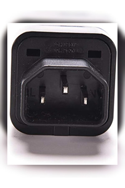 Canadian IT Era Cite Iec C14 To Universal Female Adapting Ac Plug