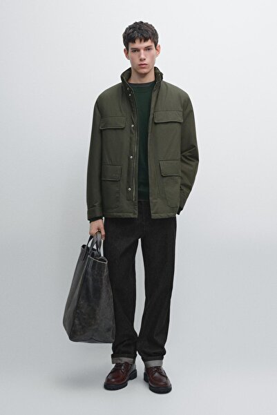 Massimo Dutti Cepli su itici şişme mont