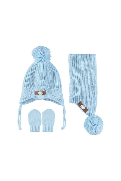 Buqete Baby Boy Beanie Bandana Gloves 3-Piece Set