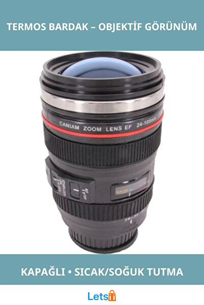 Letsii كوب ترمس بمظهر موضوعي للمشروبات الساخنة والباردة