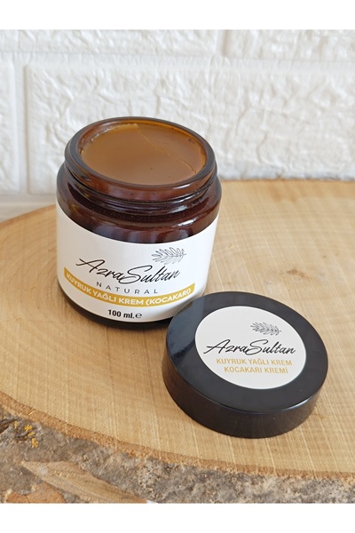 Azra Sultan Natural Kuyruk Yağlı, Kaz Yağlı , Alabalık Yağlı Krem (Kocakarı Kremi) 100 ml