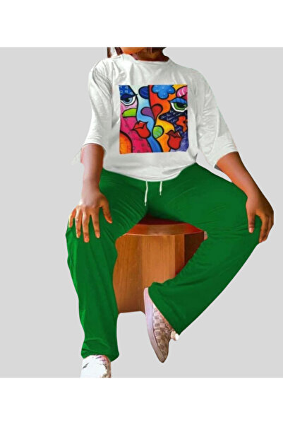 MQ طقم سويت بانتس و توب