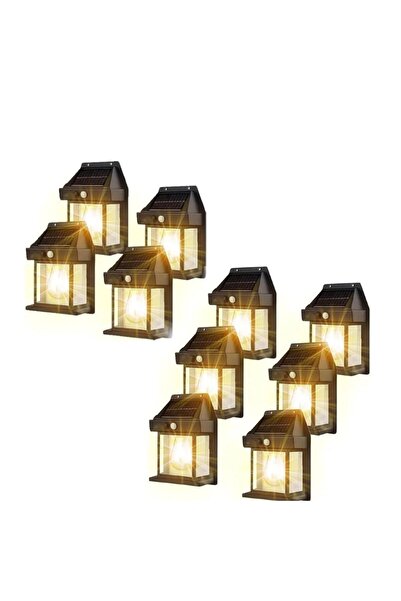 OEM Set of 10 x Solar Wall Lamp with Motion Sensor