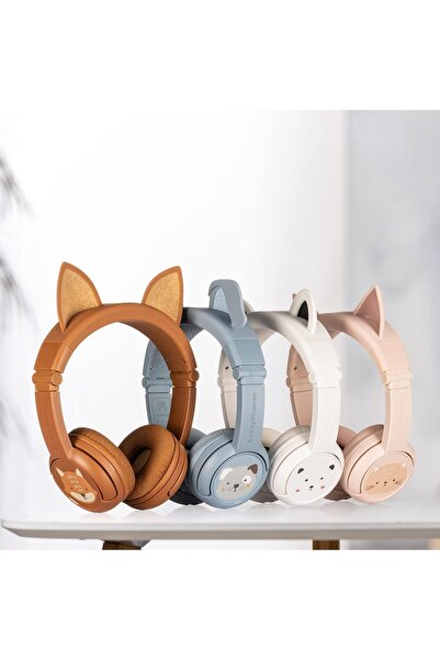 BuddyPhones ONANOFF PlayEars+ Wireless Kids Headphones (Dog, Medium)