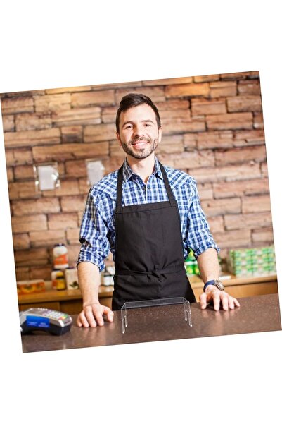 Slasa Acrylic Display Stand Set of 2 U-Shaped Riser for Toys Cupcakes 17.5x8x7 cm