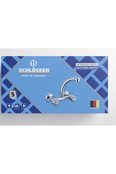 Schlösser German Chrome Kitchen Sink Faucet - SCHLOSSER