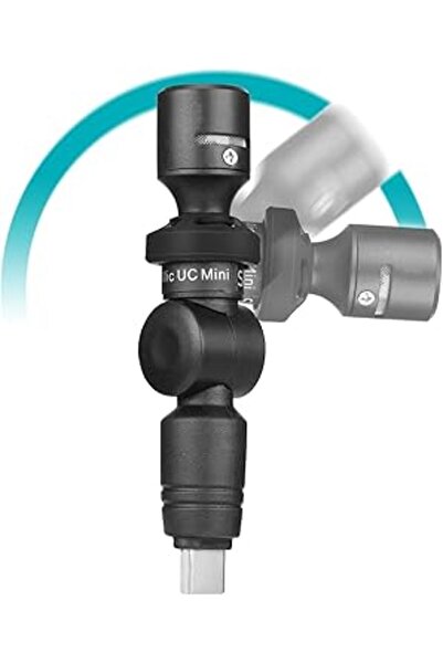 Generic Ultra-Compact Omnidirectional USB-C Microphone for Smartphones, Tablets & Computers