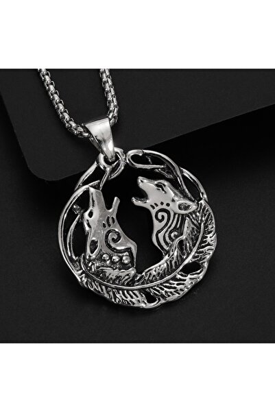 Viking Nordic Mythology Design S+ Quality 316L Stainless Tarnish Free Steel Necklace