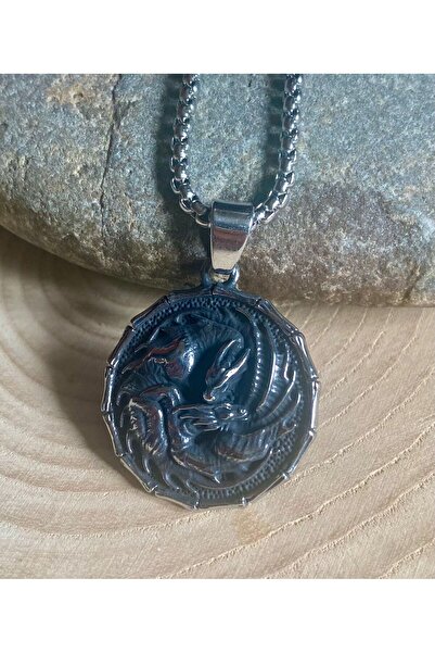 Viking Nordic Mythology Design S+ Quality 316L Stainless Tarnish Free Steel Necklace