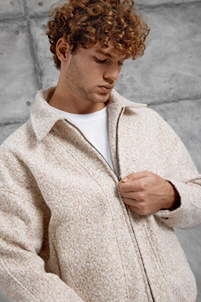 NOMARC Cream Yp Knitted Jacket