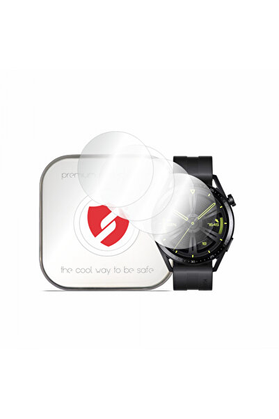 Huawei Folie Protectie Smart Protection Premium Classic pentru Watch GT 3 46mm, Set 4 bucati,