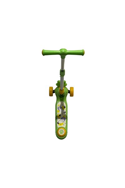 Toysea Foldable 3-Wheel Kids Scooter with PU Wheels & Adjustable Carbon Steel Handlebar