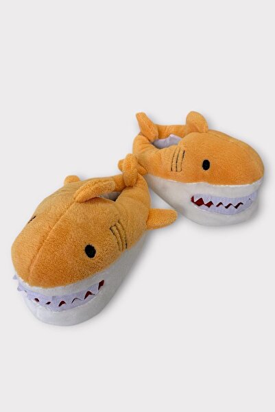 Liger Women's Shark Figured Slippers Yellow