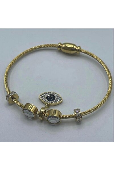 ZERVA QUEEN Eye Detailed Steel Clamp