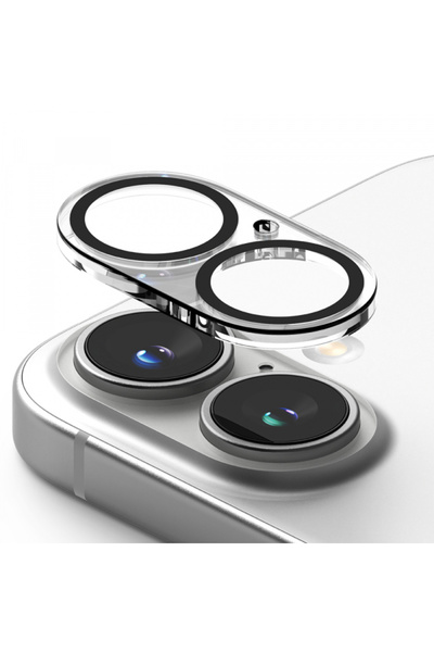 Apple Ringke Rear Camera Protector for iPhone 16 Plus / 16, Tempered Glass, S...