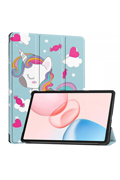 HONOR Husa pentru Pad 10, Techsuit, FoldPro Unicorn, Multicolor