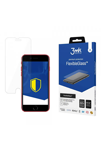 Apple 3MK FlexibleGlass Screen Protector for iPhone SE (2022) / SE (2020) / 8...