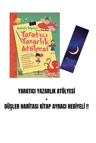 Karma Kitaplar YARATICI YAZARLIK ATÖLYESİ + DÜŞLER HARİTASI KİTAP AYRACI HEDİ...