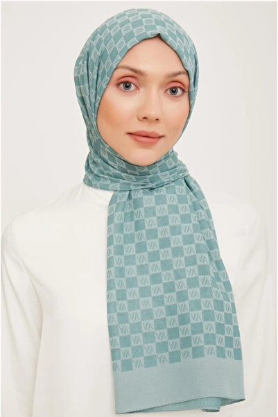 Armine Trend Ultra Light a Logo Indigo Color Shawl Ist 18 - 23044