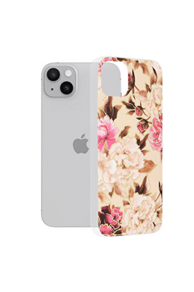 Apple Husa pentru iPhone 14 Plus, Techsuit, Marble, Bej