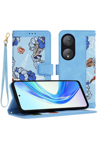 HONOR Husa pentru X7b 5G / 90 Smart / X7b 4G, Techsuit, FlipCraft, Bleu