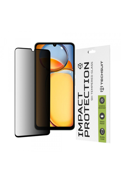 Xiaomi Folie de protectie Ecran Privacy Techsuit pentru Redmi 13C 5G / 13C / ...