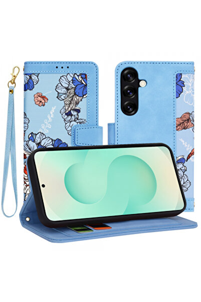 Samsung Husa pentru Galaxy S25+ S936, Techsuit, FlipCraft, Bleu