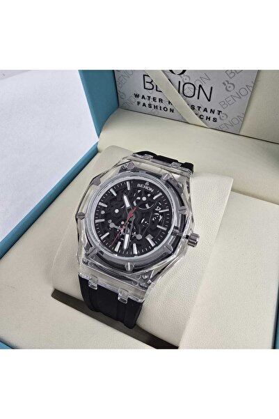 benon Elegant transparent men's watch from Binon, a best-selling brand