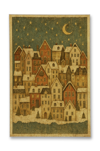 Rugs Modern Halı MOSSO Ταπετσαρία με θέμα την πόλη, υφαντό σχέδιο, vintage δι...