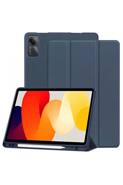 Xiaomi Husa pentru Redmi Pad SE, Techsuit, Flex Trifold, Bleumarin