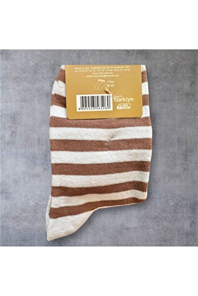 618 CONCEPT Striped College Scented Women's Socks