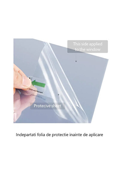 G Glixicom Reflective Window Film with UV Protection and Mirror Effect Silver 70 x 200 cm