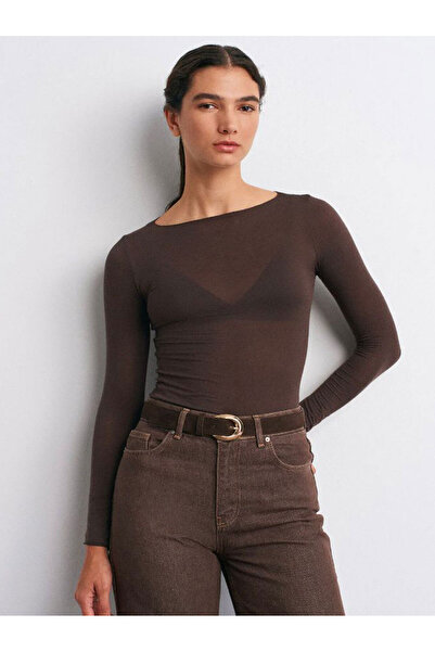 KAROL Transparent Bluz