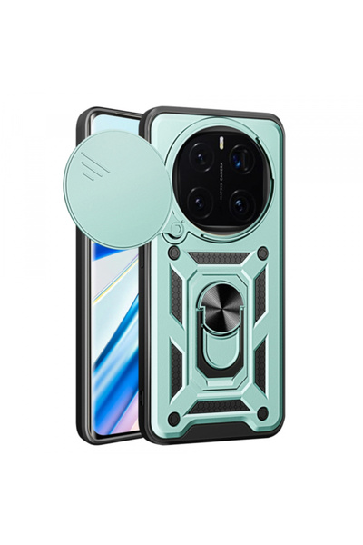 HONOR Husa pentru Magic7 Pro, Techsuit, CamShield, Verde