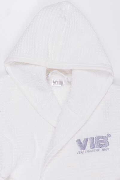 BELLA BOHEMS 100% Cotton Hooded Baby Bathrobe 62-68 cm